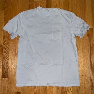 Zara mens grey t shirt with pocket size XL